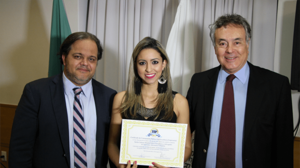 Escritório recebe Prêmio Top Excelência Empresarial